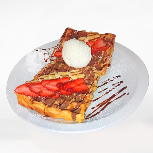 WAFFLE FRESAS DOBLE