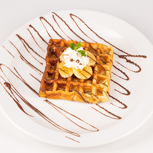 WAFFLE NUTELLA BANANA NORMAL